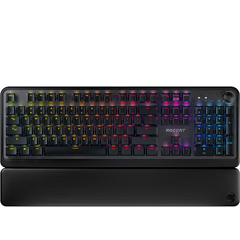 Roccat Pyro Wired RGB Mechanical Gaming Keyboard - Black