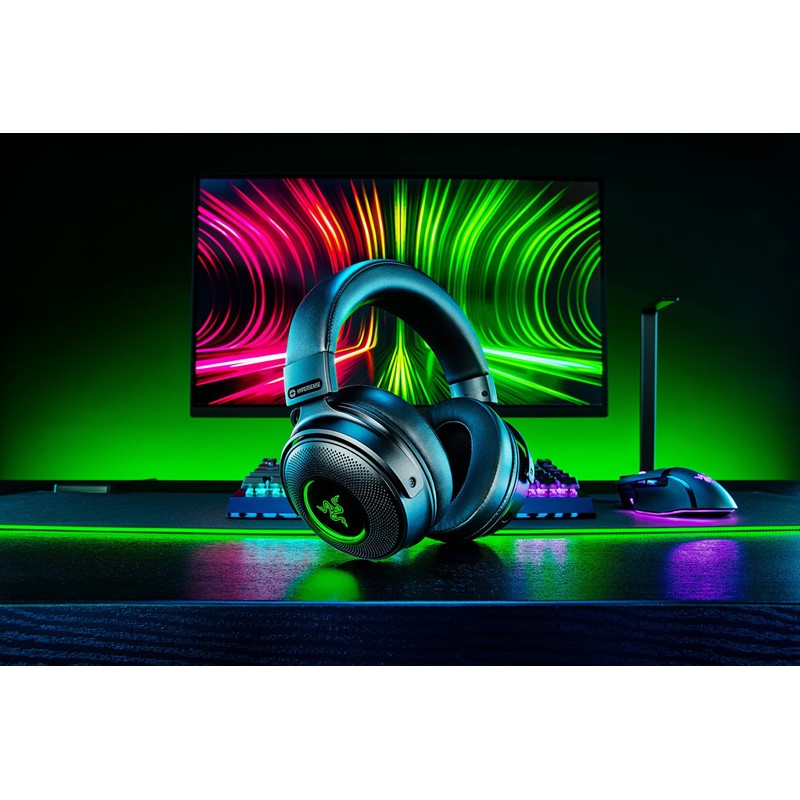 Razer Kraken V3 Pro Wireless Gaming Headset with Haptic Technology - Black