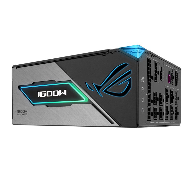 Asus ROG THOR 1600W Titanium III 80 PLUS & Cybenetics Titanium Fully Modular ATX 3.1 Gaming Power Supply with Magnetic OLED display