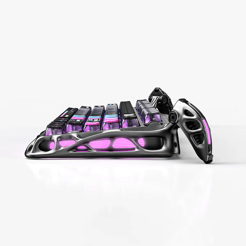 GravaStar Mercury K1 Pro 75% Wireless Mechanical Gaming Keyboard_Special Edition - Cyberpunk