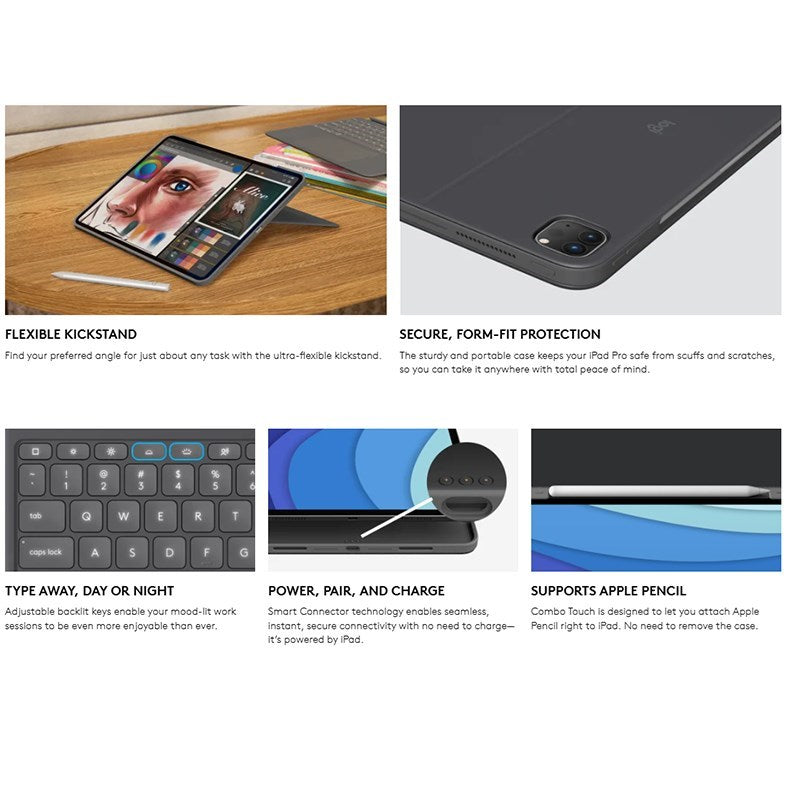 Logitech Touch Keyboard for iPad Pro 13