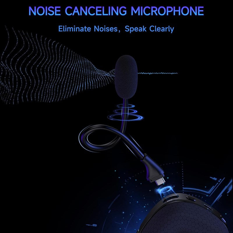 RYR Captain 700 Wireless Gaming Headset, for PS4 / PS5 / Nintendo Switch / PC - Black