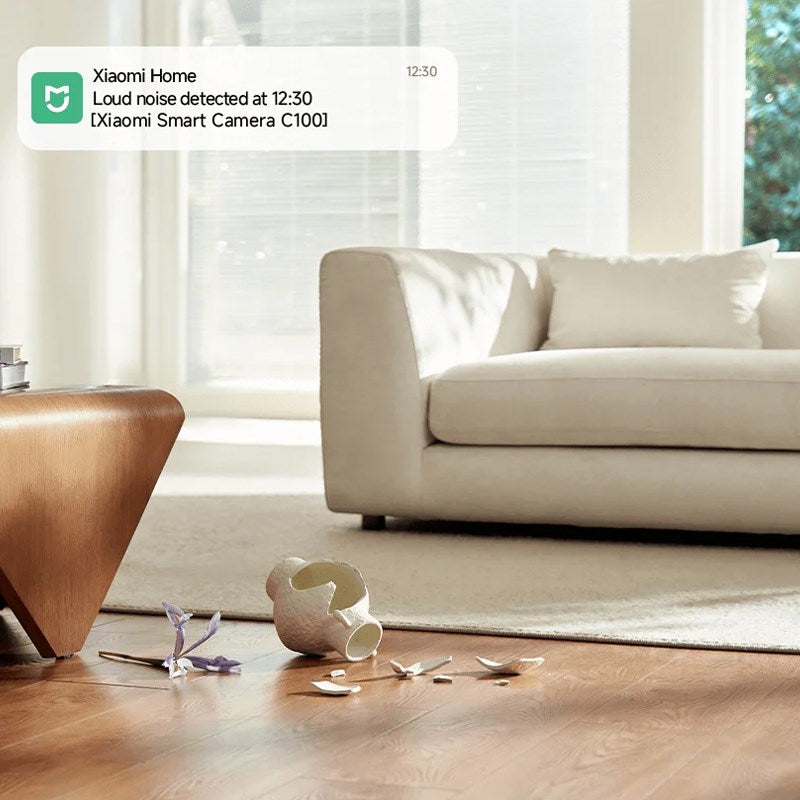 Xiaomi Mi Smart Camera C100, 3 MP 2K HD - White