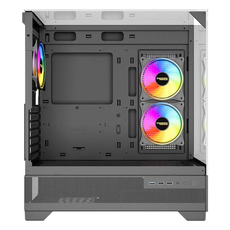 Ryzen 5 Gaming PC, Ryzen 5 9600X, RTX 5070 12GB, Windows 11 Pro with Asus Gaming Monitor and 4in1 Gaming Monitor