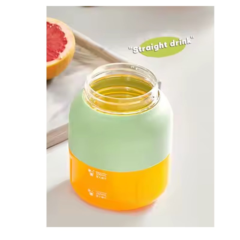 Portable Handheld USB Rechargeable Electric Juicer, Blender 800 ml - Green