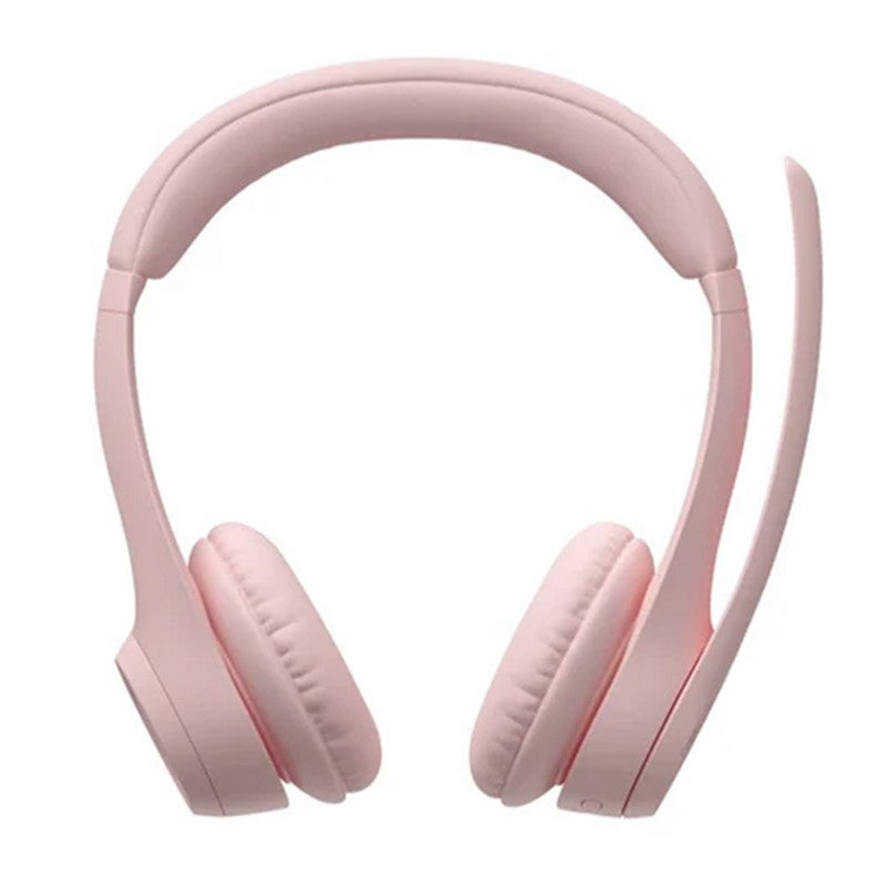 Logitech Zone 300 Headset - Rose + Logitech Signature M650 Mouse - Rose + Logitech MX Keys Keyboard, English - Rose Pink + Logitech Brio 300 Webcam - Rose