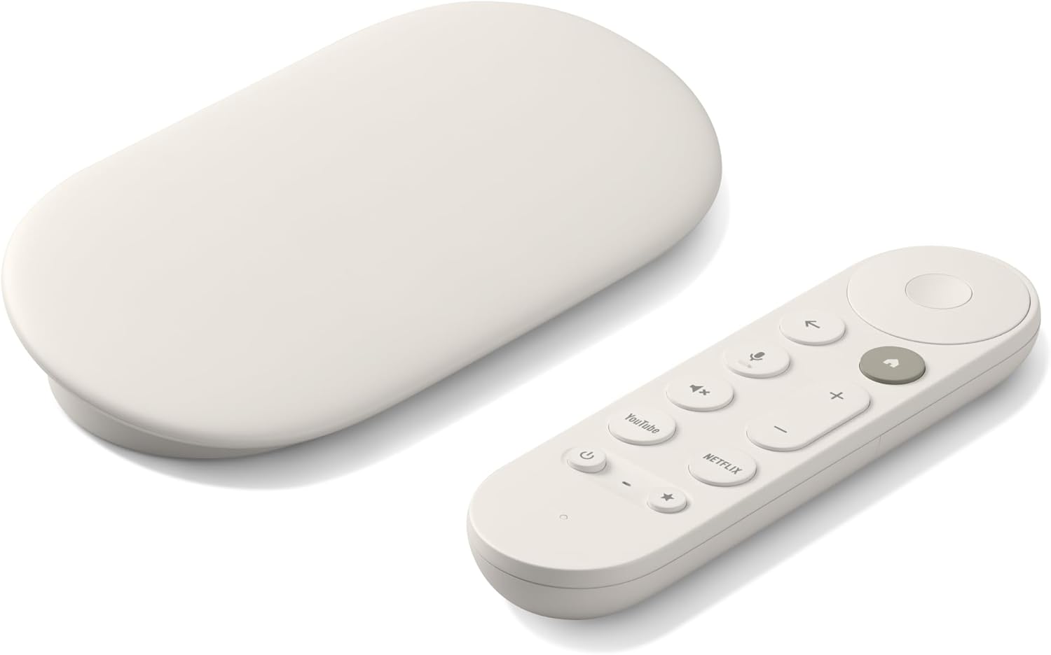 Google GA05662-US 4K HDR 32 GB TV Streamer With Smart Home Control - Porcelain