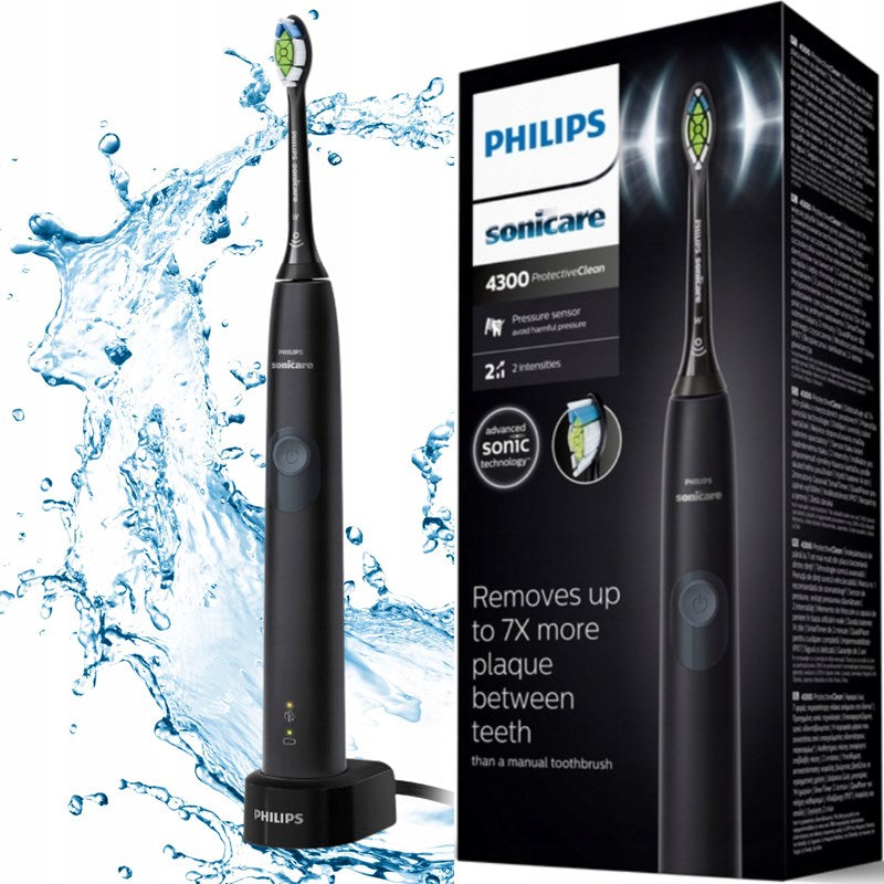 Philips Sonicare Protectiveclean 4300 Sonic Electric Toothbrush - Black