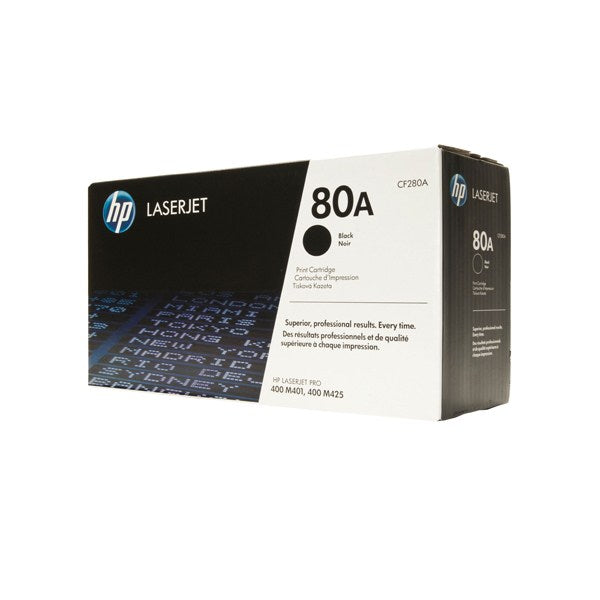 HP 80A LaserJet Original Black Toner Cartridge