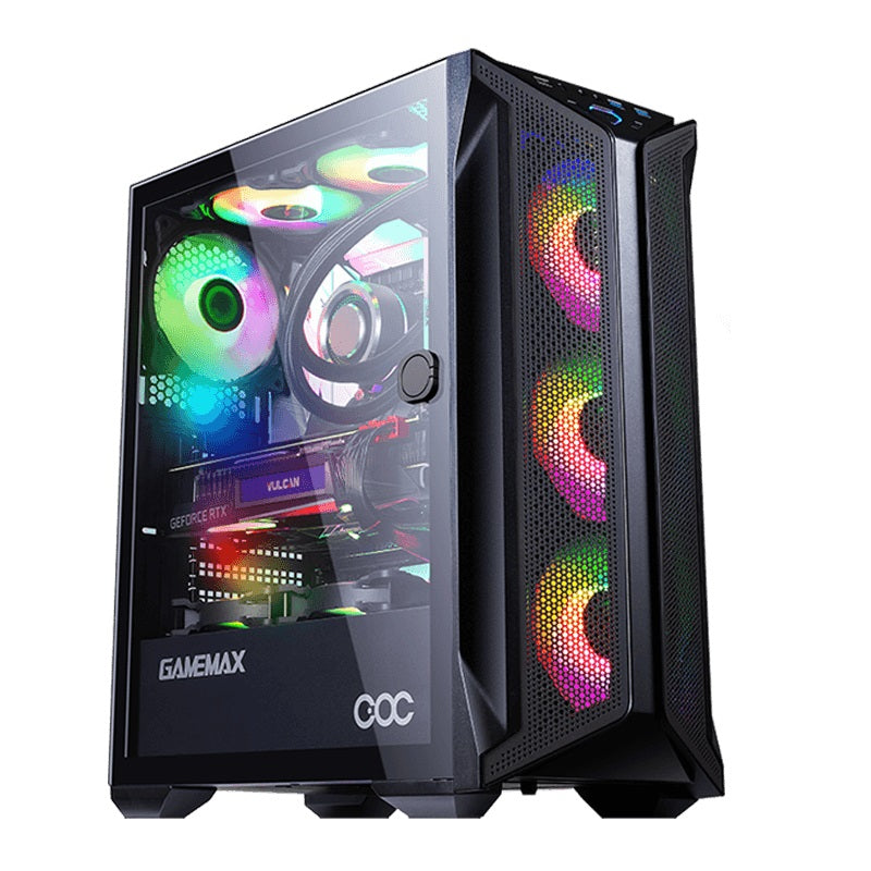 GameMax Brufen C1 ATX Mid Tower Gaming Case - Black