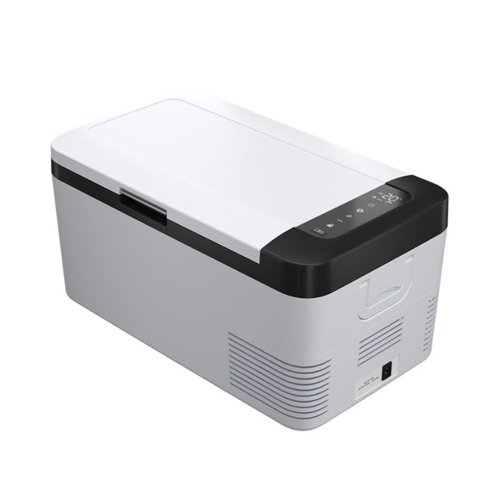 Alpicool Portable Car Refrigerator, Cool Box With Compressor 12V/24V And 25L Capacity - White - Open Box