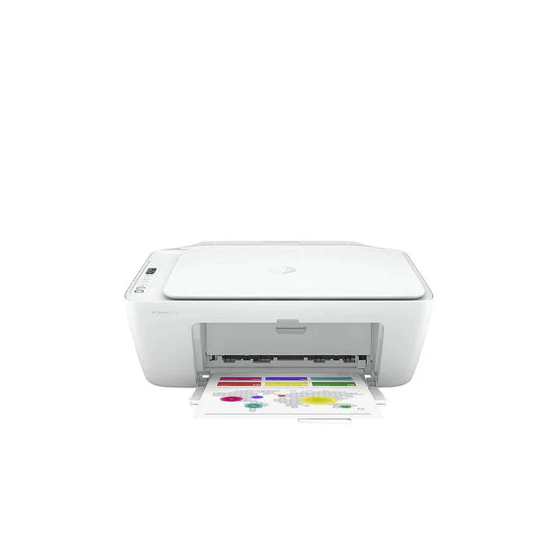 طابعة HP DeskJet 2710 الكل في واحد لاسلكية ملونة ، طباعة ، نسخ ، مسح ضوئي