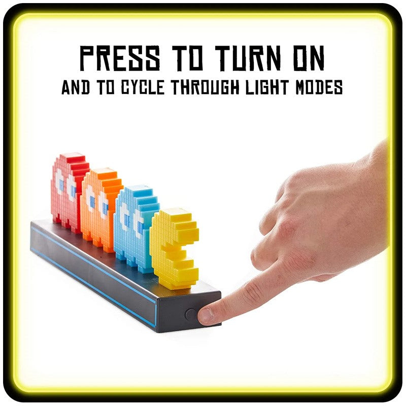 RGB LED 3D Night Light Pac Man Edition with 3 Light Modes