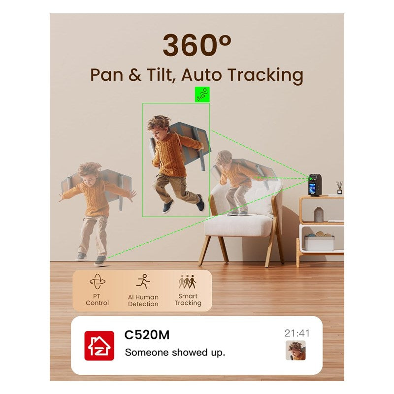 Zosi 4.0 MP Indoor 2-way Video Calling Camera