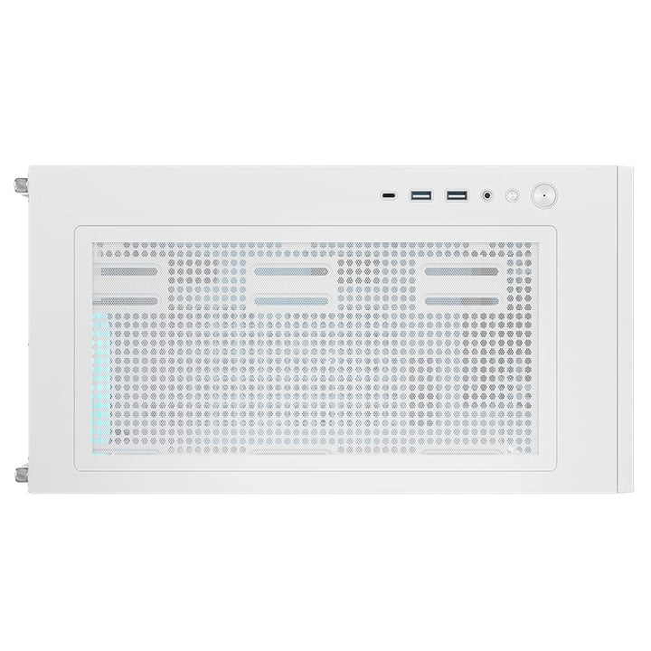 جيم اون كمبيوتر الألعاب من فئة i5، بمعالج i5-14400F، وبطاقة رسومات RTX 5050 بذاكرة 8 جيجابايت، ونظام تشغيل ويندوز 11 برو