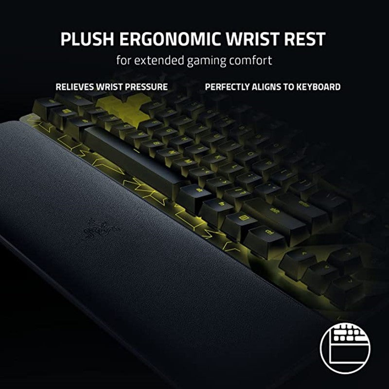 Razer Huntsman V2 Tenkeyless Gaming Keyboard: Fast Linear Optical Switches Gen2, PBT Keycaps - ESL Edition