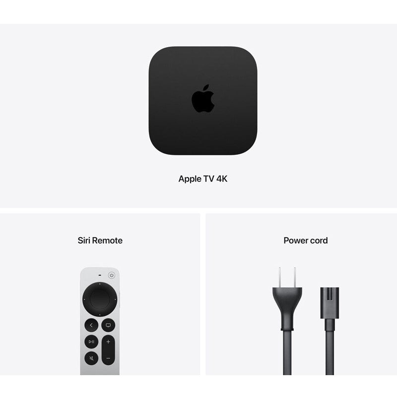 Apple TV 4K Wi-Fi (3rd Generation) 2022 - Black
