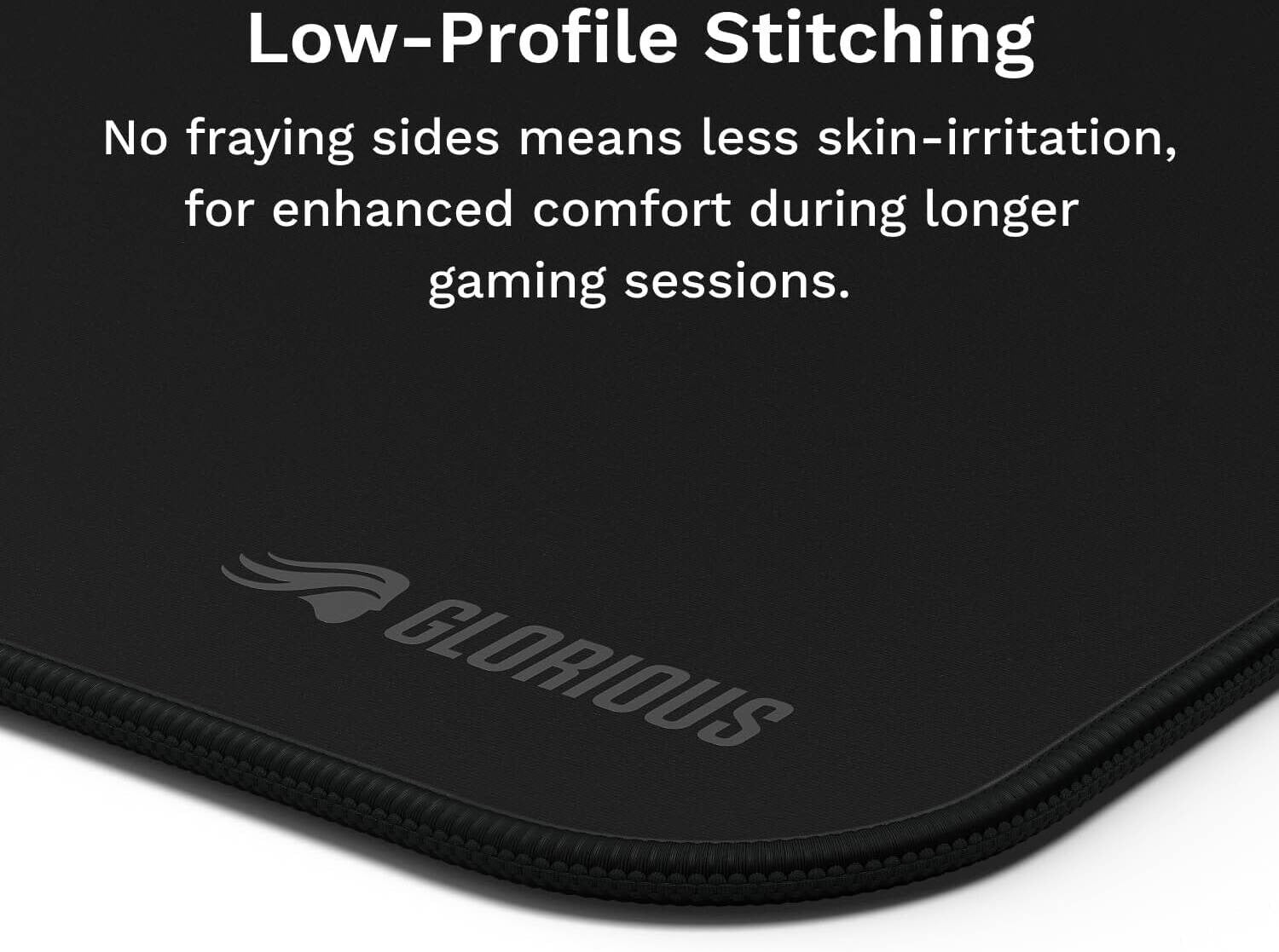 Glorious Mouse Pad 2 XXL, Stitched - Black