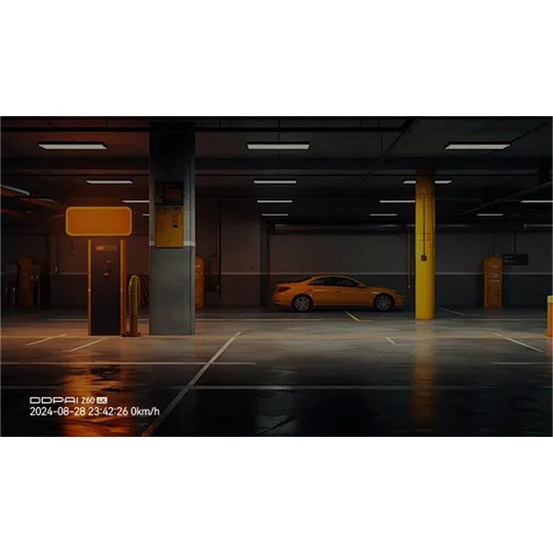 DDPAI Z60, 4G Three-Channel 4K Dashcam, Night Vision, Geofencing