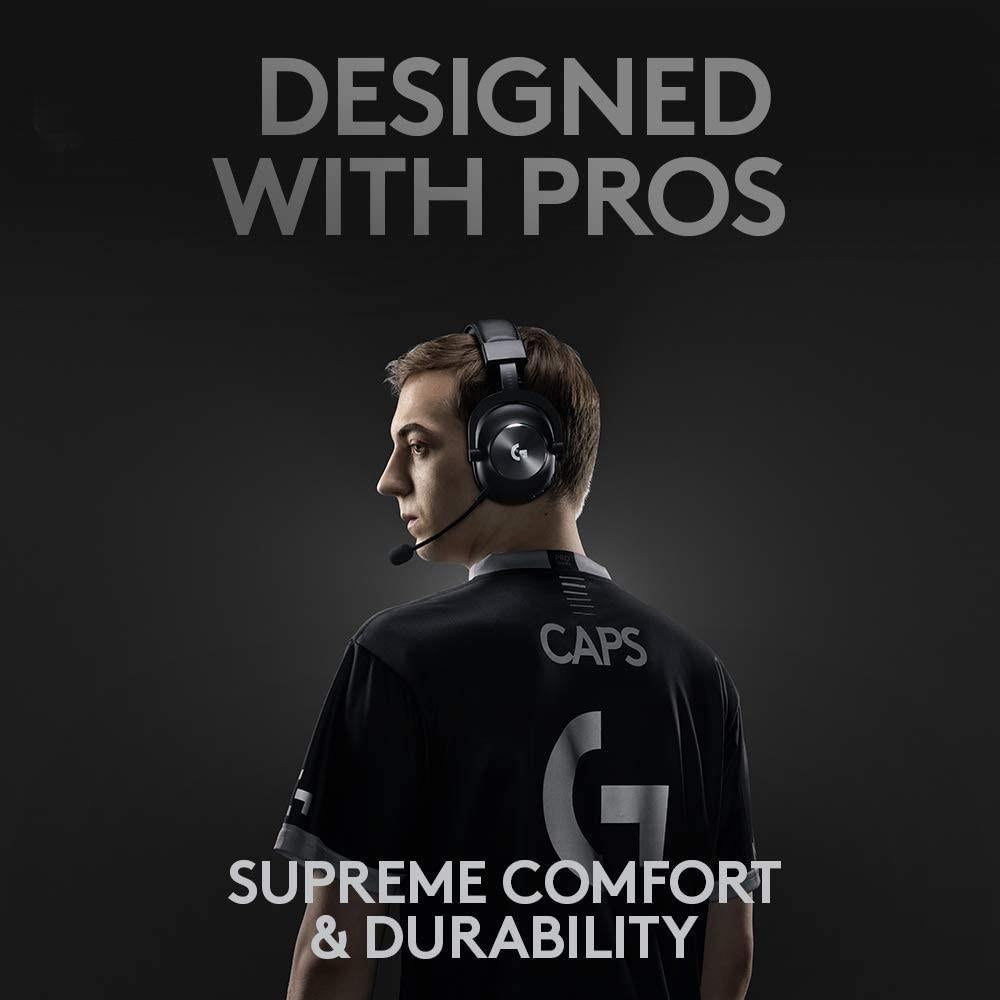 Logitech PRO X Wireless LIGHTSPEED Gaming Headset - Black