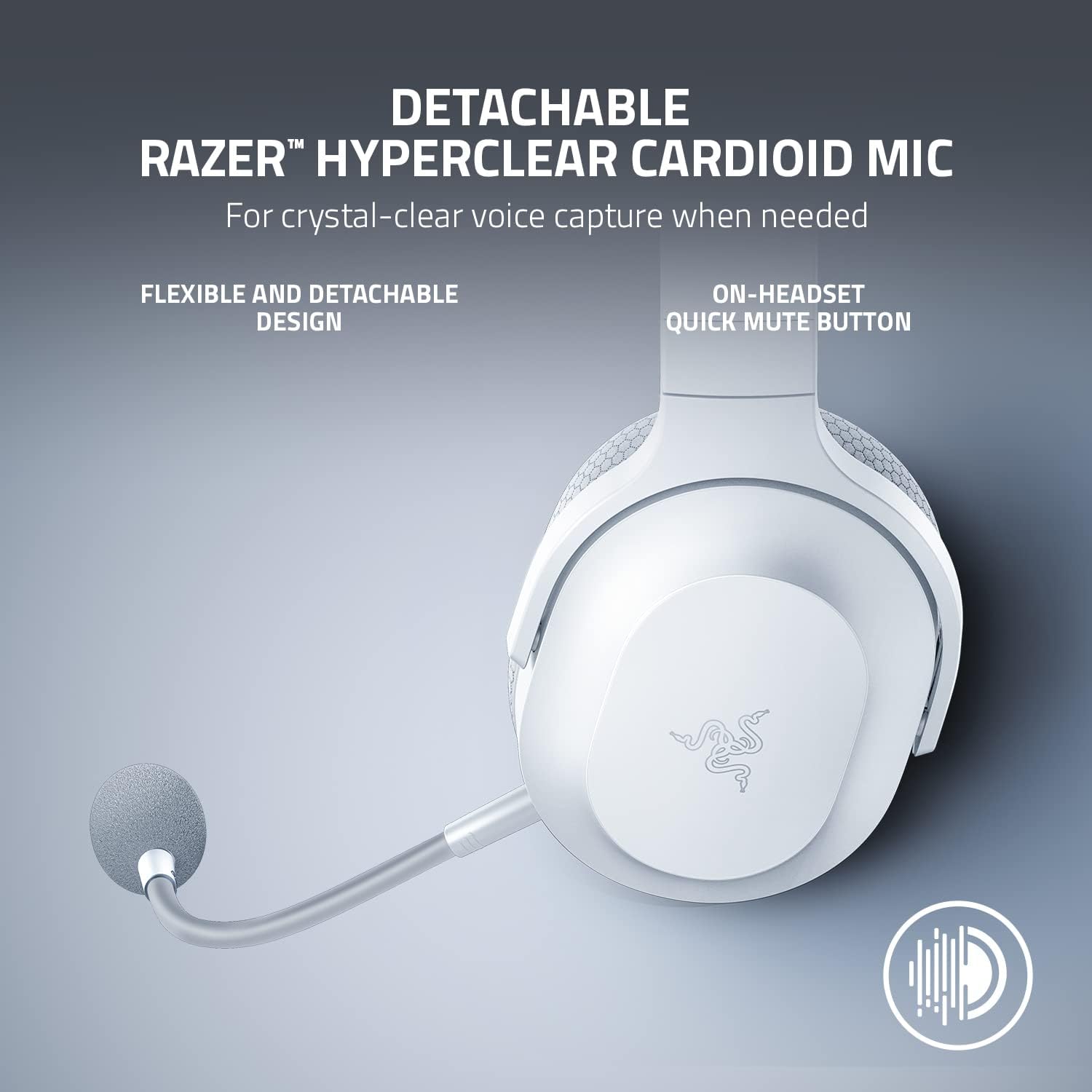 Razer Barracuda X Wireless Multi-platform Gaming and Mobile Headset - Mercury