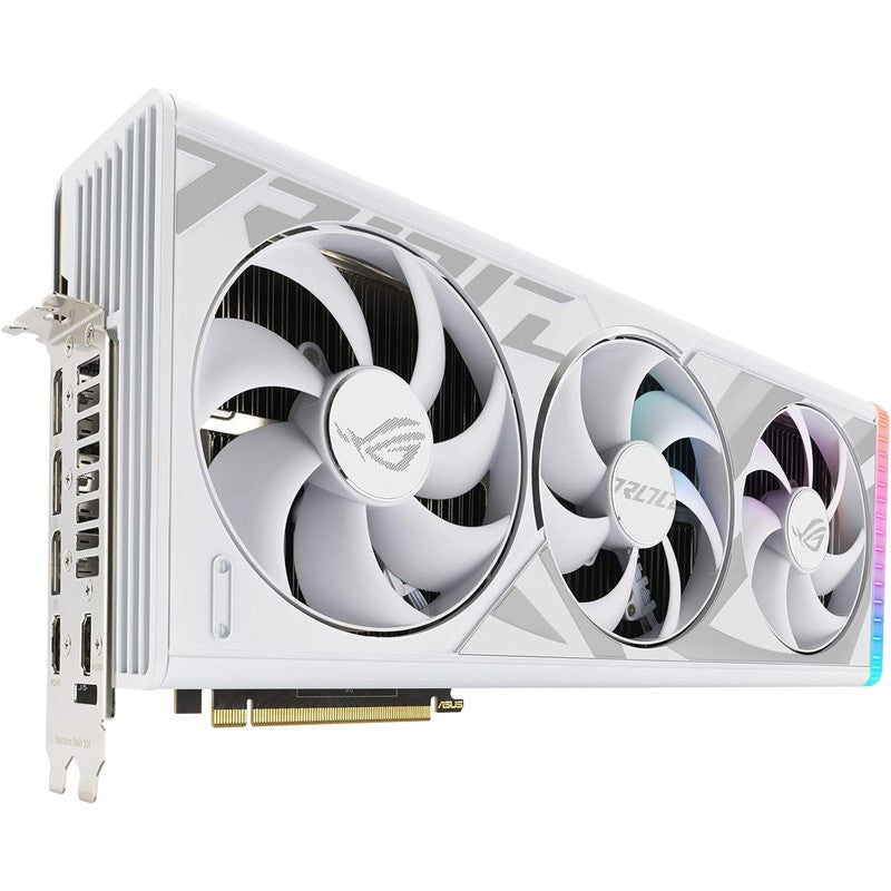 Asus ROG Strix GeForce RTX 4080 SUPER 16GB GDDR6X OC White Edition Gaming Graphics Card