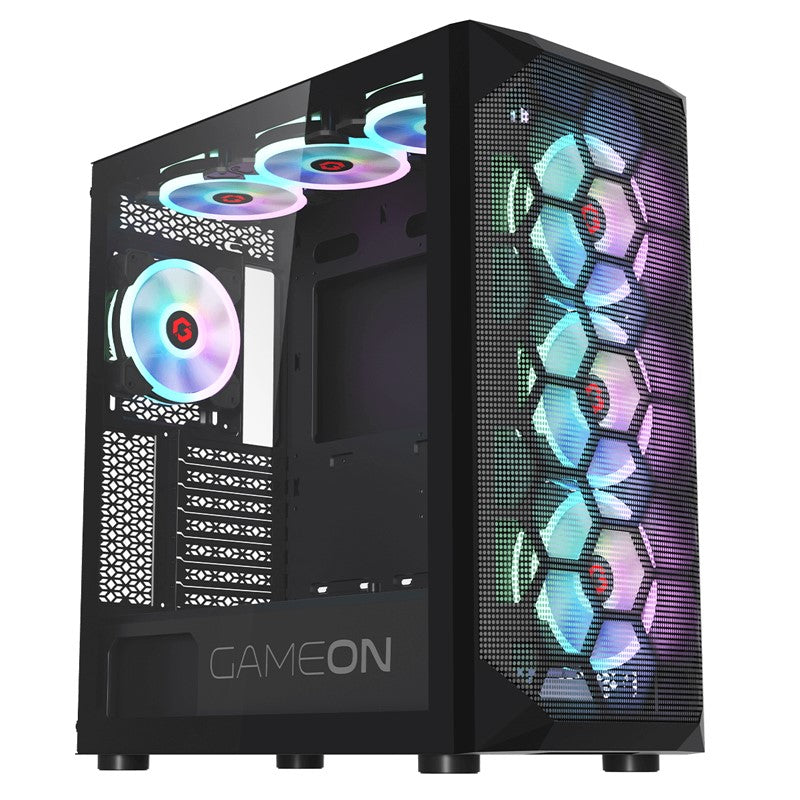 i5 Gaming PC, i5-12400F, RTX 4060 8GB, Windows 11 PRO With Twisted Minds Gaming Monitor and 4in1 Gaming Kit