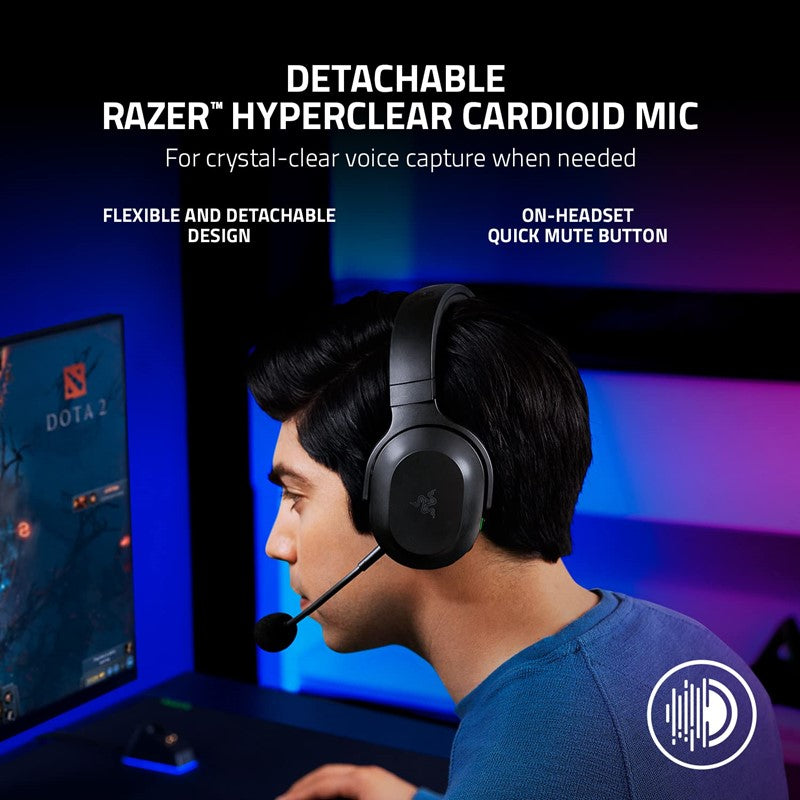 Razer Barracuda X Wireless Multi-platform Gaming and Mobile Headset - Black