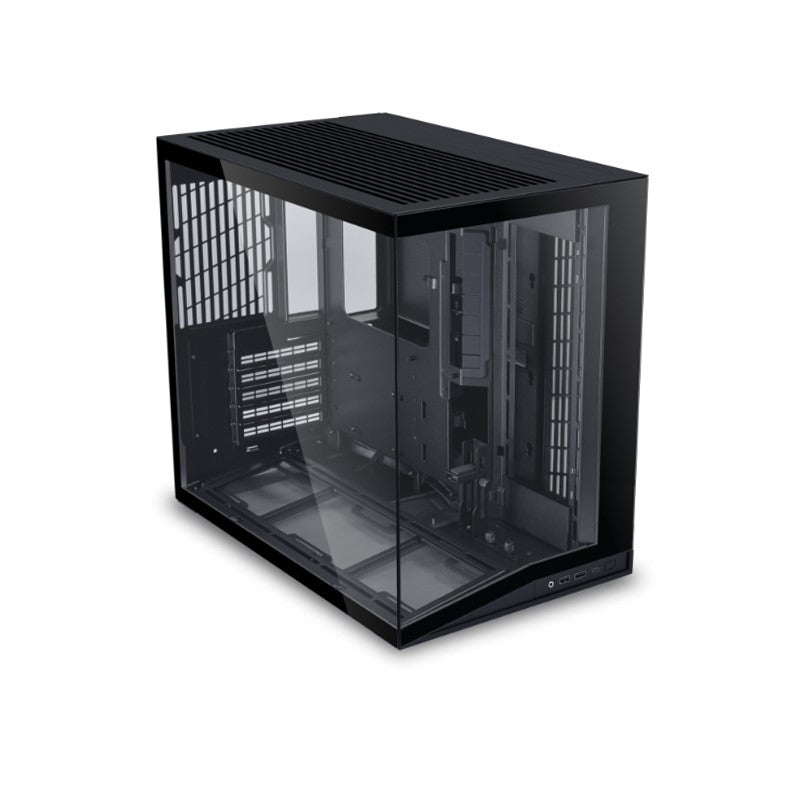 LIAN LI O11 Dynamic Mini V2 ATX Mid Tower Gaming Case - Black (Fans Not Included)