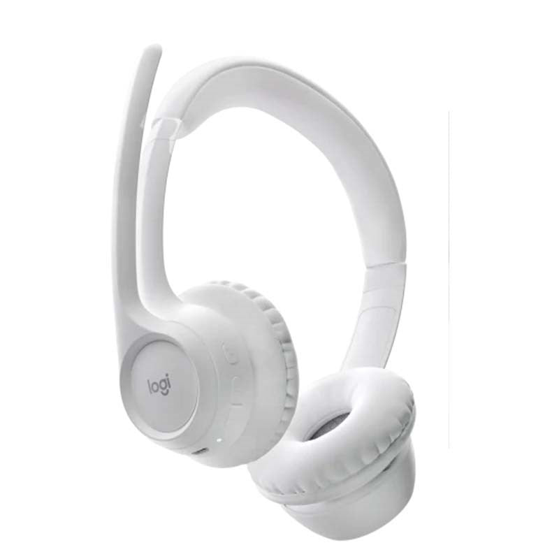 Logitech M196 Bluetooth Mouse + Logitech Zone 300 Wireless Bluetooth Headset - Off White