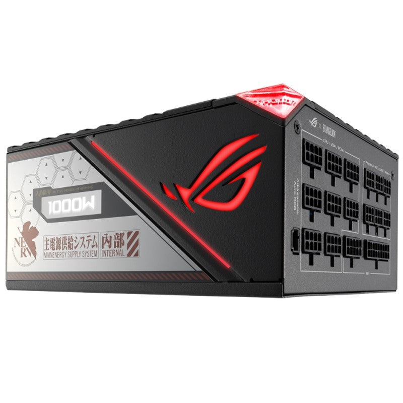 Asus ROG THOR 1000P2 Gaming RGB, 1000 Watt ATX 80 Plus Platinum II Power Supply With OLED Power Display - EVA Edition