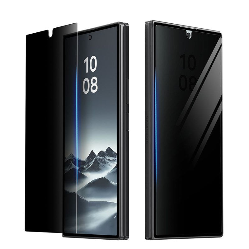 Araree Sub Core Front Screen Protector Tempered Glass For Samsung Galaxy Z Fold7 - Privacy (2 Pcs)