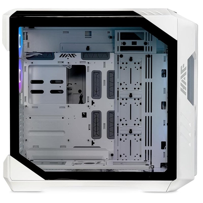 Cooler Master HAF 700 ARGB Full Tower ATX Gaming PC Case - White (5 ARGB Fans Included)