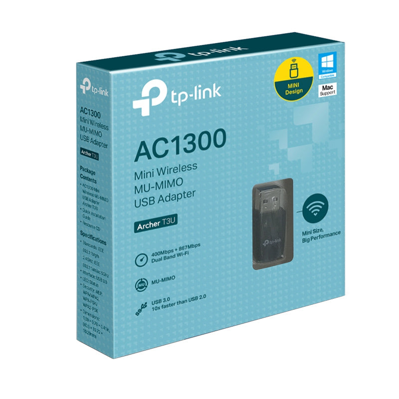 TP-Link AC1300 Mini Wireless MU-MIMO USB Adapter