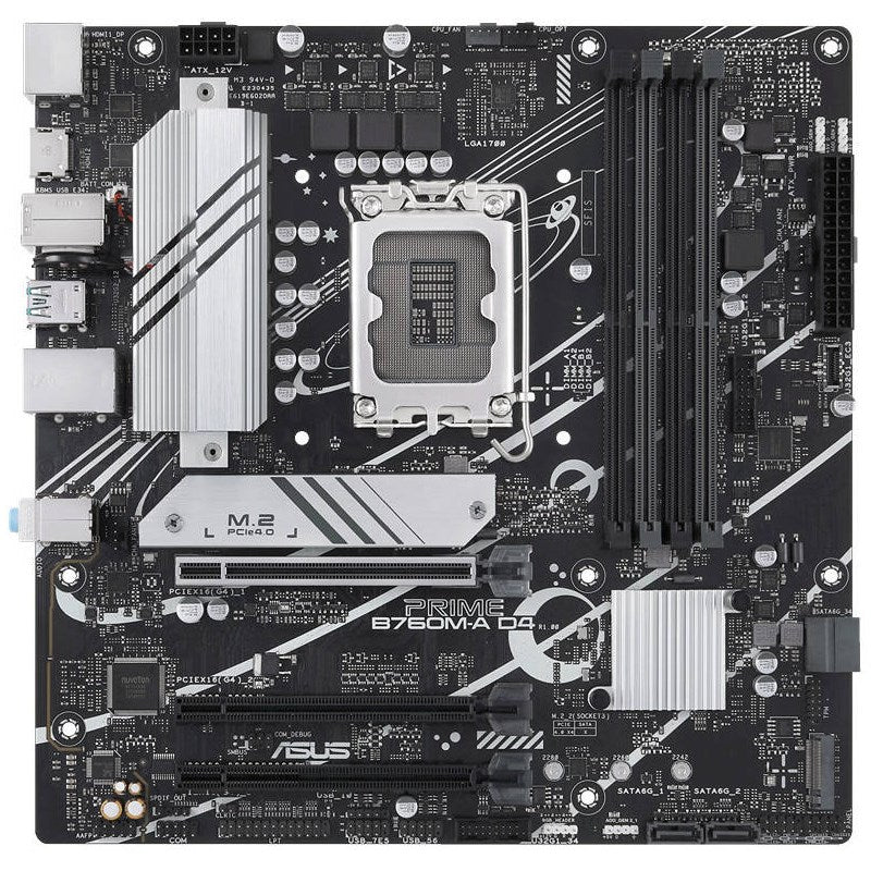 Asus PRIME B760M-A D4-CSM M-ATX Gaming Motherboard