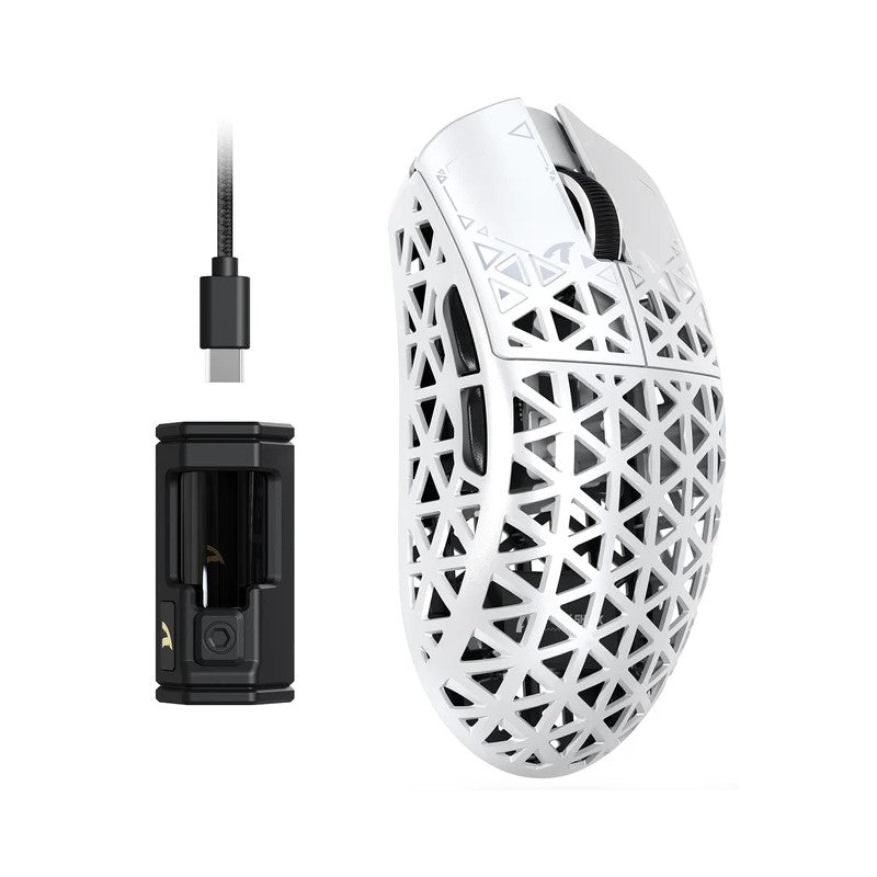 ATTACK SHARK R5 Ultra Carbon Fiber Tri-Mode Wireless (BT/2.4G Wireless/Wired) 8K PAW3950MAX Gaming Mouse