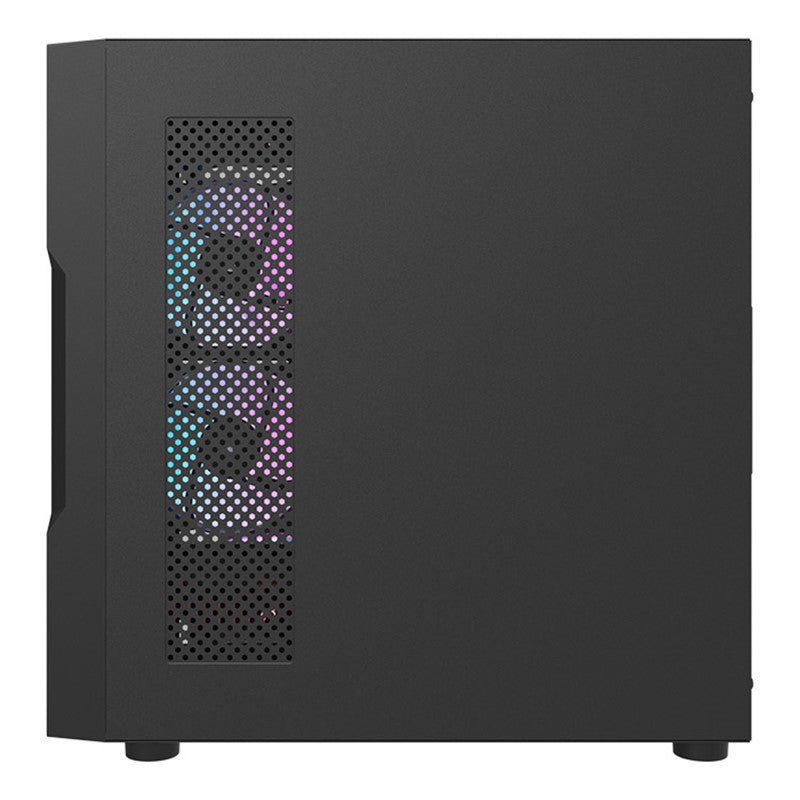 حقيبة الألعاب Aigo DarkFlash DK431 Mesh E-ATX Full Tower (مع 4 مراوح ARGB باللون الأسود) - أبيض