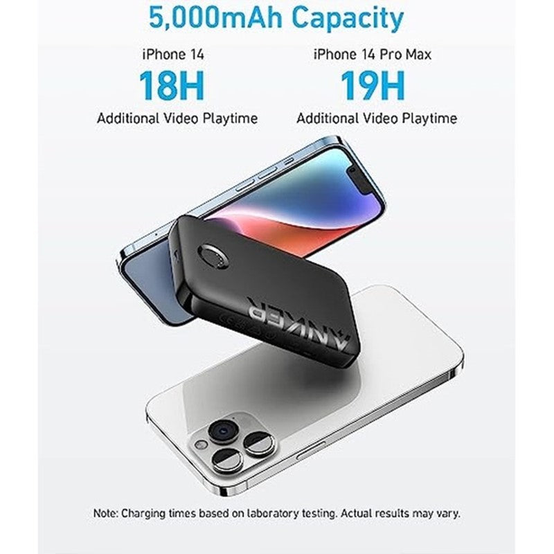 Anker 321 MagGo Battery Magnetic Wireless Portable Charger, Power Bank