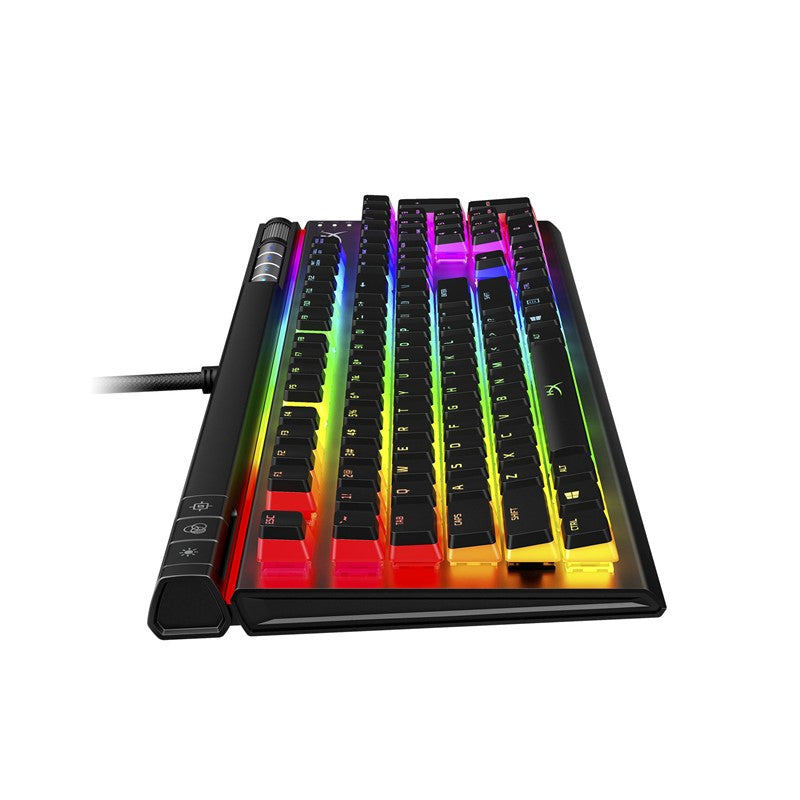 HyperX Alloy Elite 2 Mechanical Wired Gaming Keyboard, HX Red (US Layout) - Black