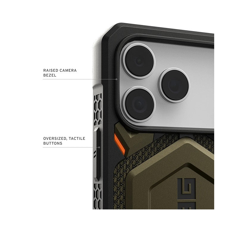 UAG iPhone 17 Pro Max Monarch Pro Kevlar Magsafe Case