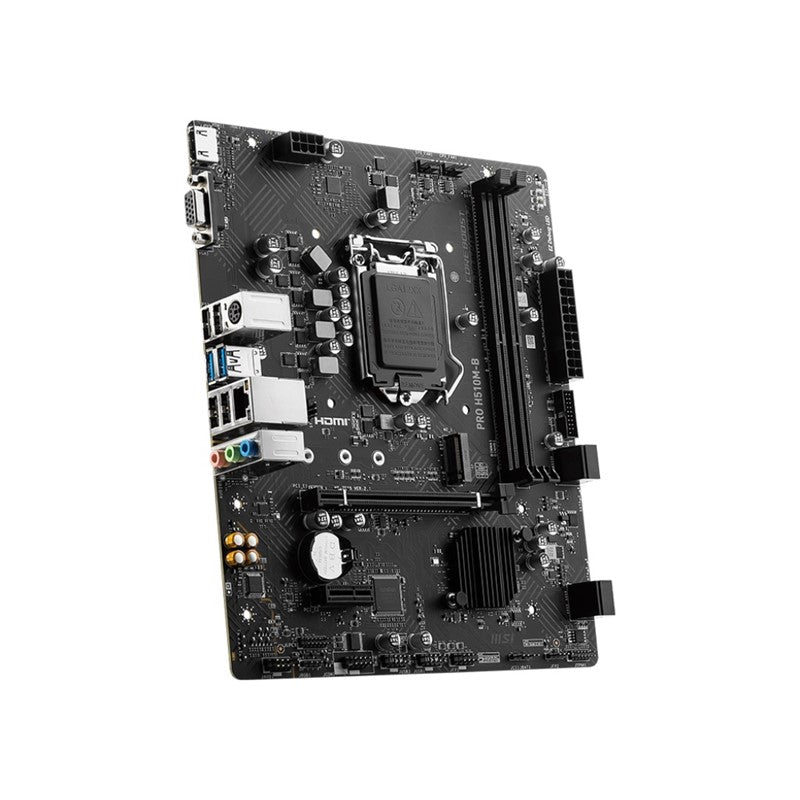 اللوحة الأم MSI PRO H510M-B DDR4 mATX للألعاب