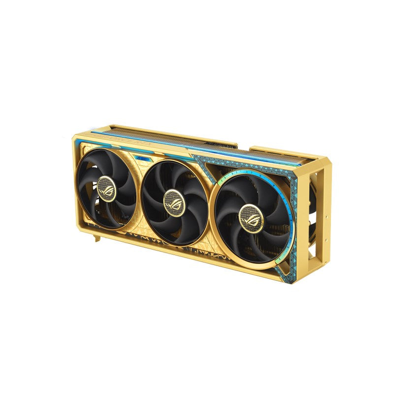 Asus ROG ASTRAL GeForce RTX 5080 OC 16GB Dhahab Edition Graphic Card - Gold