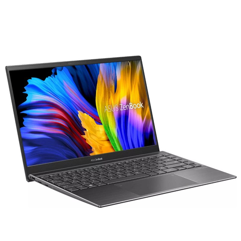Asus Zenbook 14'' FHD Laptop, AMD Ryzen 5 5500U, 6-Cores, Up-to 4 GHz, 8 GB DDR4 RAM, 1 TB PCle SSD, NVIDIA GeForce MX450 Graphics, With Office 2024 Pre-installed - English Keyboard