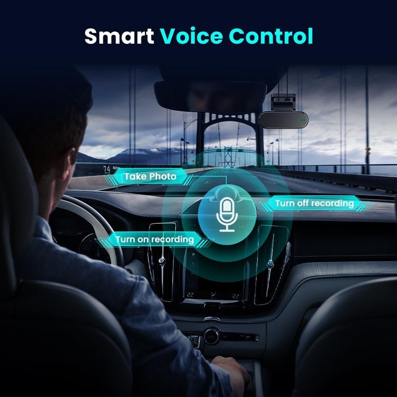 DDPAI N5 Dual 4K Dash Cam, 2160p+1080p Car Dash Camera, GPS 5G Wi-Fi for Cars, Radar Motion Detection,Night Vision,72 Hour Parking Mode