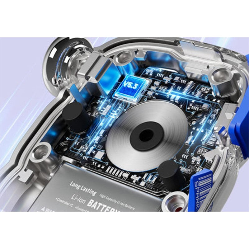 Divoom Spark-Pop Portable Bluetooth Mini Speaker – Blue & Pink