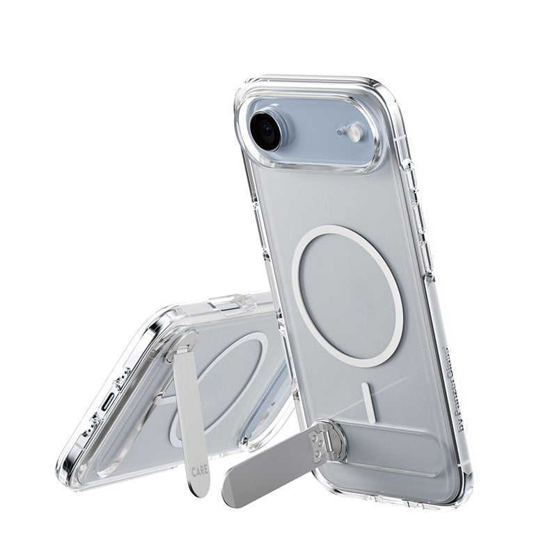PanzerGlass Care iPhone Air / iPhone 17 Pro / iPhone 17 Pro Max Kickstand Case - Transparent