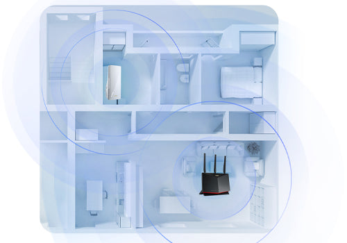 Asus RP-AX58 AX3000 Dual Band Wi-Fi 6 Range Extender