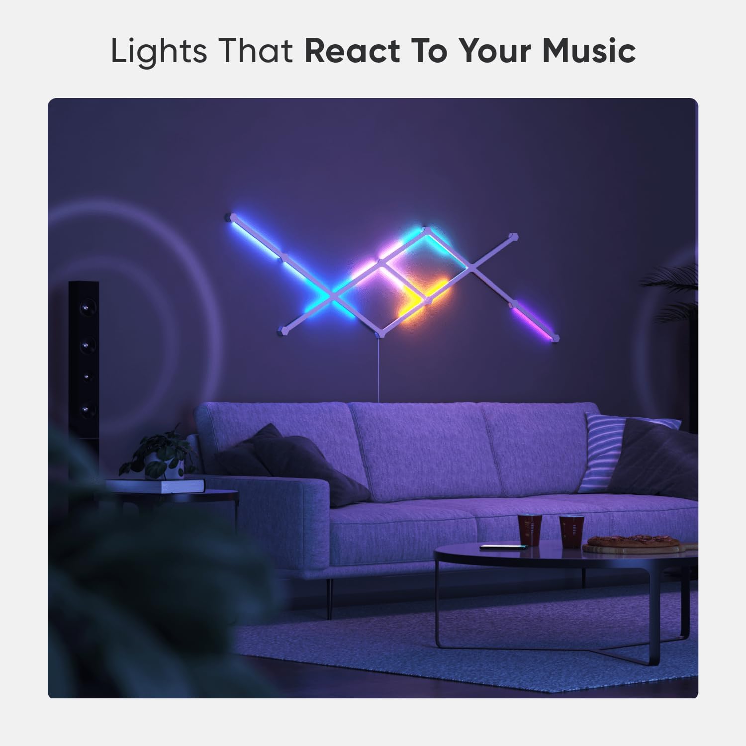 Nanoleaf Lines Starter Kit 9 Light Bars - White