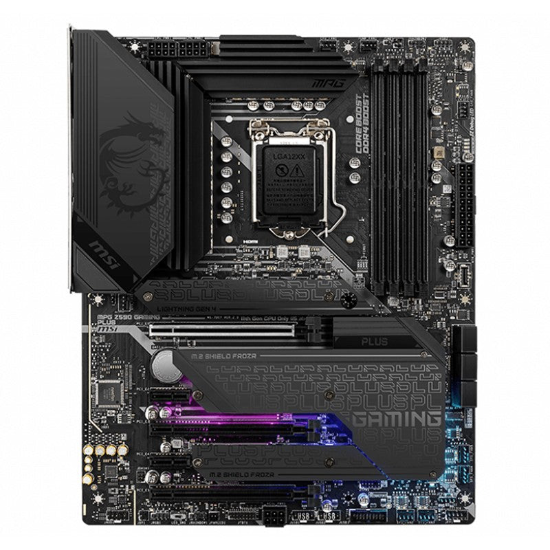 MSI MPG Z590 GAMING PLUS ATX Gaming Motherboard