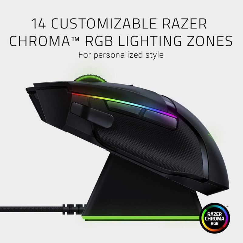 Razer Basilisk Ultimate Hyperspeed Wireless Gaming Mouse, Black - Open Box